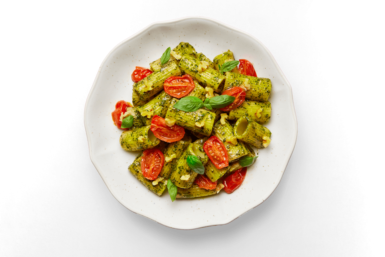 Rigatoni al pesto