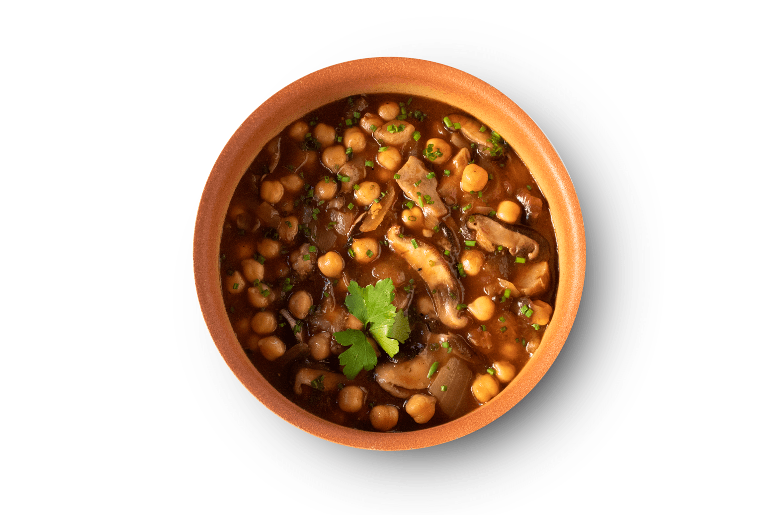 Chickpea & Mushroom Stew with Paprika